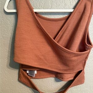 Roxy Terracotta Knit Top